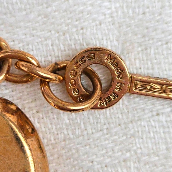 REBECCA Love Lock Necklace and Earrings set Made in Italy - Picture 9 of 13